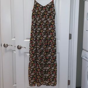 J. Crew long floral dress